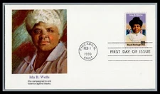 US FDC # 2442 25c Ida B. Wells  Fleetwood  S.Cancel 1990, 9Q1790