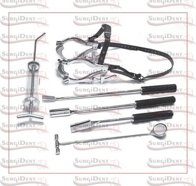 Equine Dental Kit 4000 Series Speculum Dental Surgical Instruments
