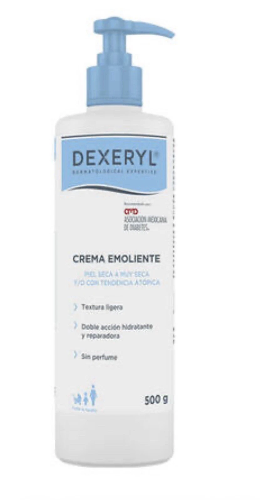 Dexeryl Emollient Cream 500g | For Very Dry or Atopic-Prone Skin