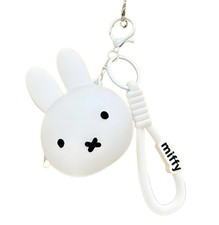 New Miffy Wallet Zip Pouch Clip Ring Clutch Coin Key Money Bag Charm PVC Mascot