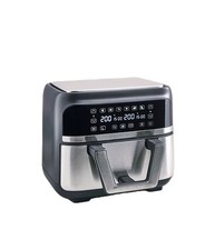 George Home GHAFN011B4B 9L Multi-Basket Air Fryer Touch Screen Stainless Steel