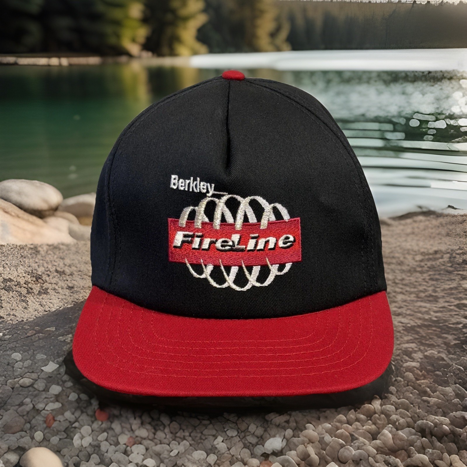 Berkley Fireline Fishing Rod Bass Tournament Catfishing Top Water Baseball Cap