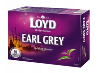 Loyd Earl Grey Schwarzer Tee 80 Teebeutel - Schwarztee Mit Bergamotte Aroma 120G