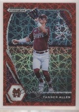 2021 Panini Prizm Draft Picks Red Velocity Prizm Tanner Allen #PDP118 qf6