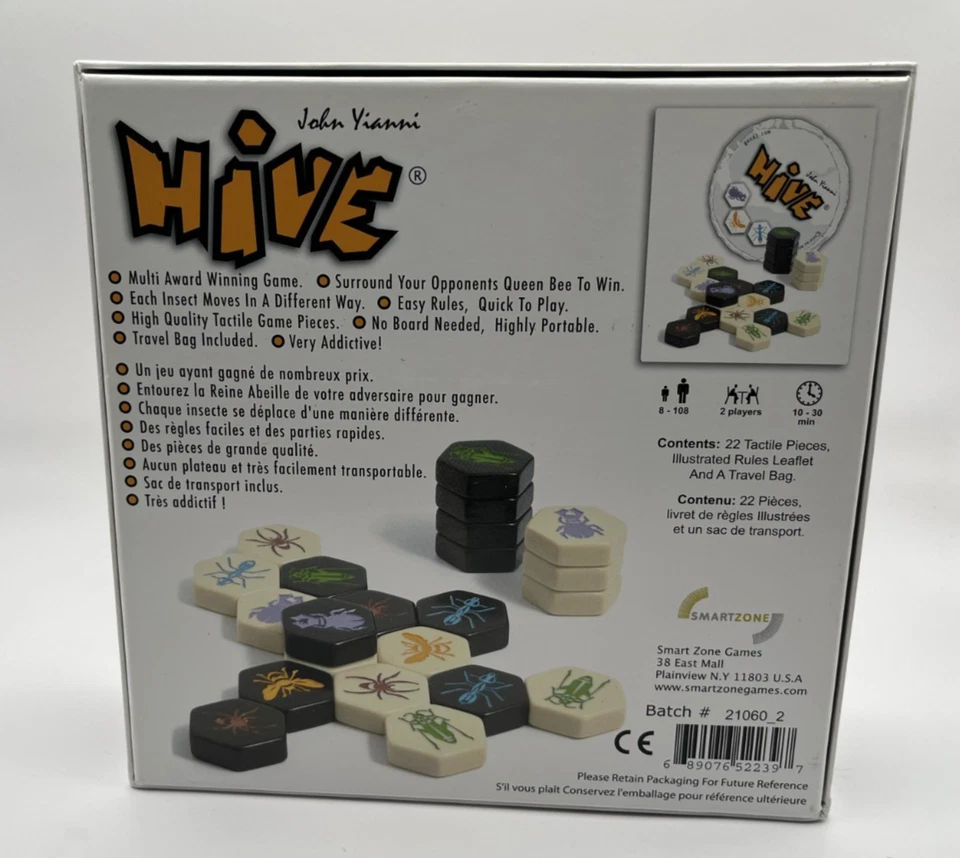 Hive Tile Board Game: A Game Crawling With Possibilities - Image 2 of 2