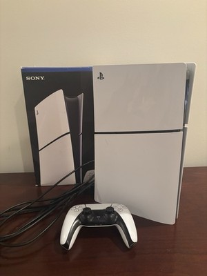 Sony PS5 Slim Digital Edition Console w/ Original Box Tested Fully Working