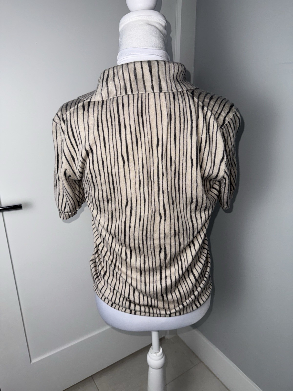 Bottega Veneta Animal Stripe Polo/ Size 4-6 thumbnail 7