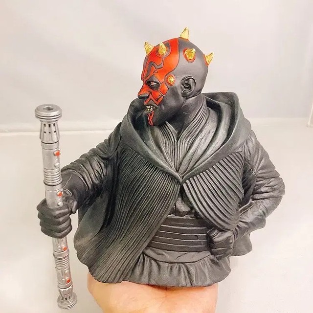 Star Wars Darth Maul Bust Bank Collectible Figure New