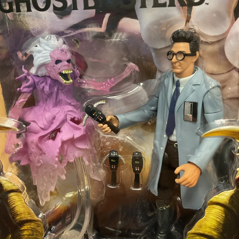 Figura Coleccionista Egon Spangler Cazafantasmas Matty Harold Ramis Bibliotecario Mattel Foto 4 de 4