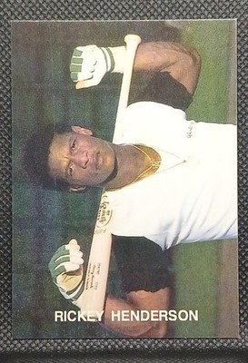 1990 Rickey Henderson Sport Cards Inc Superstar #1 Limited Edition Rare Oddball