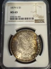 1879 S Morgan Silver Dollar NGC MS-63