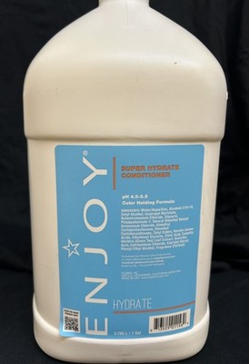 Enjoy Super Hydrate Conditioner Gallon 128 oz - Gal=4X Bigger than Liter
