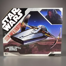 Star Wars 30th Anniversary Darth Maul Sith Infiltrator Spring-Open Wings NIB