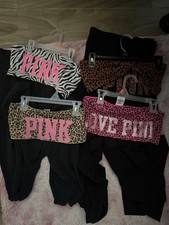 pink victoria secret fold over yoga pants FOR TRADE