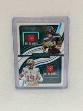 2024 Panini Immaculate Dual Jersey Platinum Tags /5 DK Metcalf & Deebo Samuel