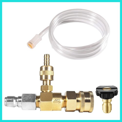 #ad Adjustable Chemical Injector Kit Downstream Injector Kit for Pressure Washer... $38.95