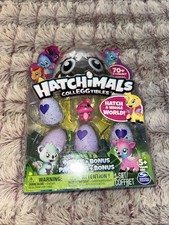 Hatchimals CollEGGtibles Season 1  4 Pack  Bonus  Spin Master New Sealed