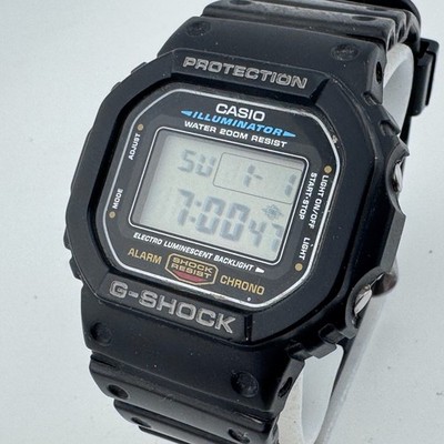 Vintage Casio G-Shock Digital Watch DW-5600E Men 200m Alarm Chrono New Battery