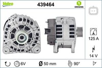 Lichtmaschine Generator Lima Valeo Origins - NEW O.E. Technologie 439464 14V A07