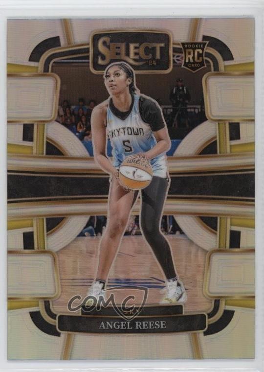 2024 Panini Select WNBA Concourse Silver Prizm Angel Reese #5 15wb