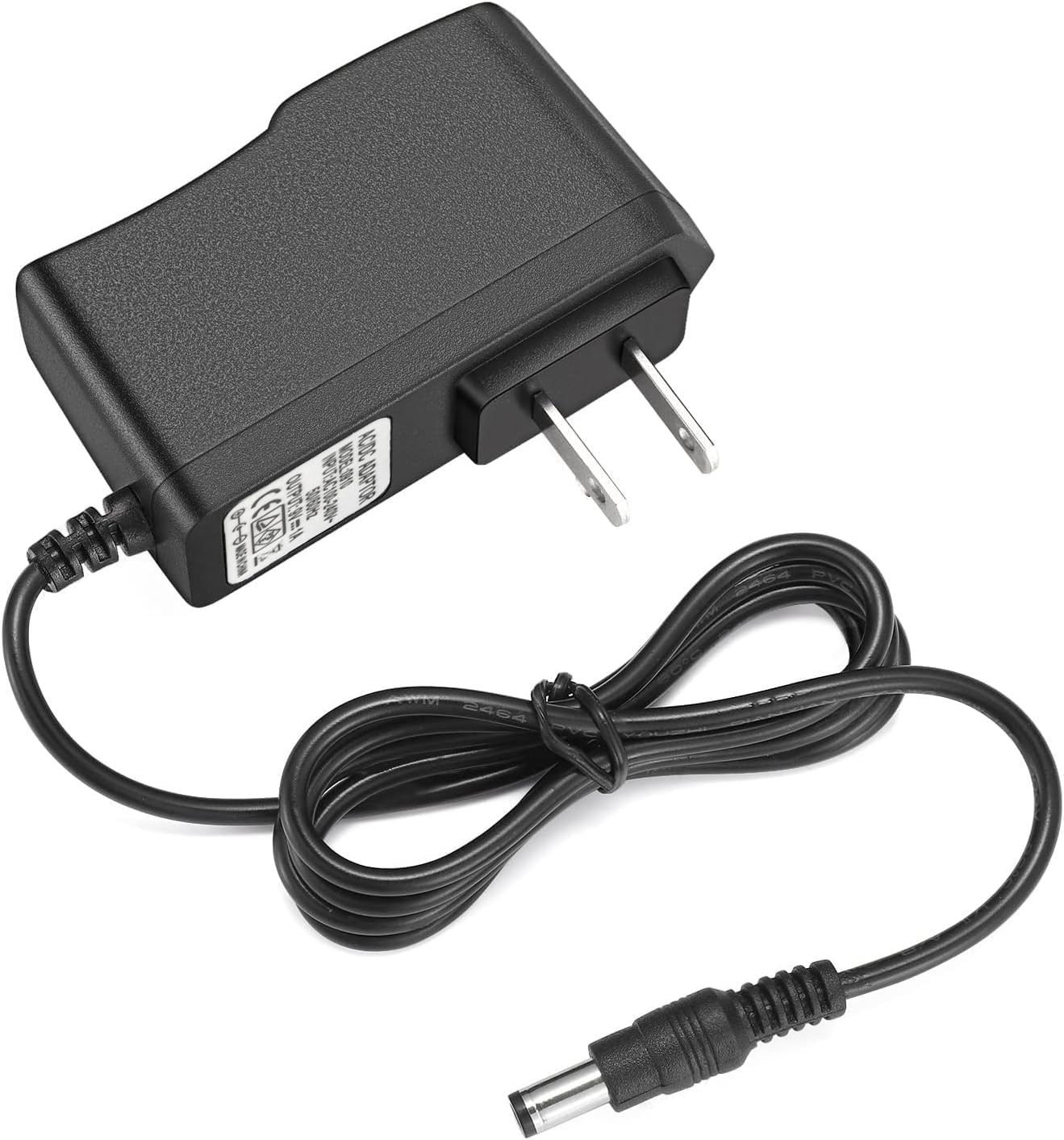 Guitar Effect Pedal Power Supply Adapter,Ac DC 9V Power Cord Fit for 9V1A Guitar
