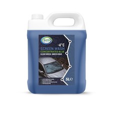 Blue Car Screenwash 5L – Concentrated Car Windscreen Washer Fluid Works to -4°C 1.66 per litre