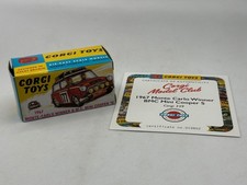 Corgi Model Club 339 Monte Carlo Winner BMC Mini Cooper S
