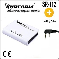 SURECOM SR-112 46-K Simplex Repeater Controller w/Kenwood Cable w/900MAH Battery