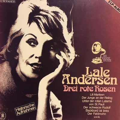 Lale Andersen - Drei Rote Rosen 2xLP Comp Gat Vinyl Pop Schlager,Chanson 221134