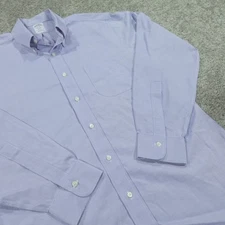 Brooks Brothers Dress Shirt Mens 16 - 35 Button Down Regent Fit Non Iron