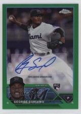 2023 Topps Chrome Update Green Refractor 14/99 George Soriano #AC-GSO Auto g7g