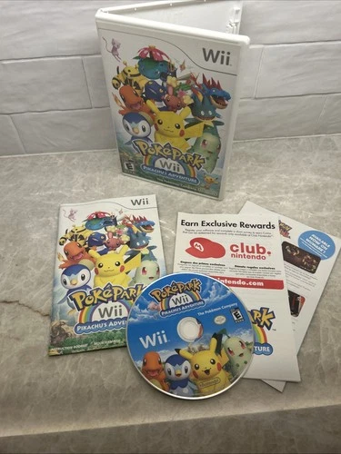 PokéPark Wii: Pikachu's Adventure Nintendo Wii 2010 Complete