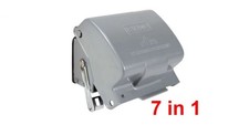 Box OF 10,--7 in 1 ORBIT EX DUTY DUPLEX RECEPTACLE GFCI TOGGLE WIUM-1DH LOCKABLE