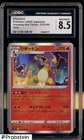2020 Pokemon Japanese Amazing Volt Tackle #012 Charizard Holo CGC 8.5 NM-MT+
