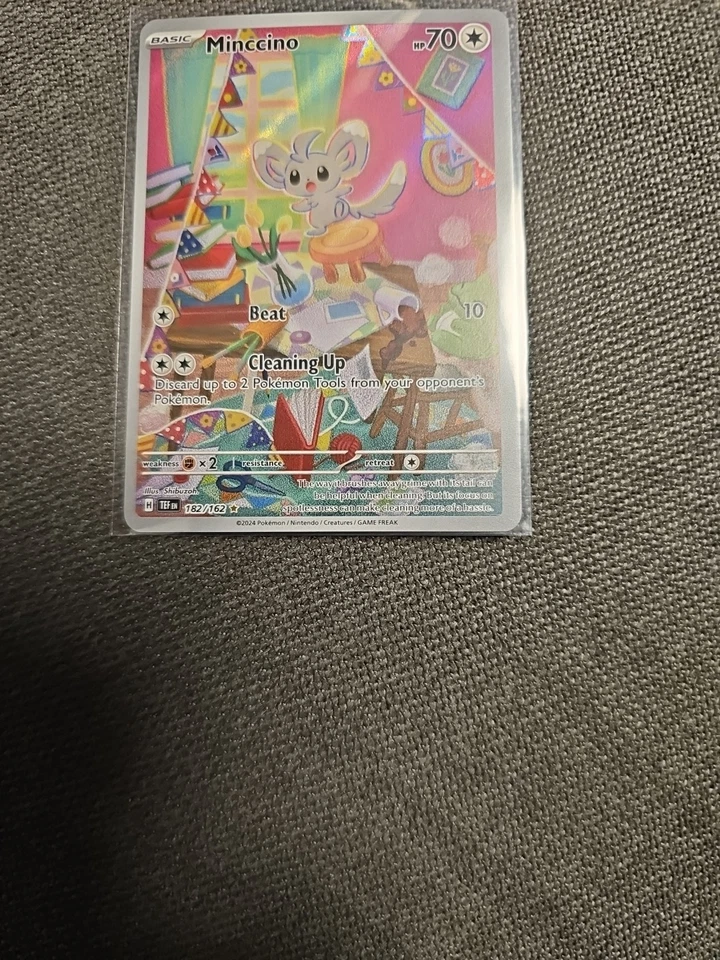 Minccino 182/162 Sv05: Temporal Forces Holo - Image 3 of 4