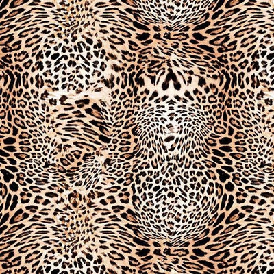 Animal Skin Print Cotton Fabric Zebra Snake Leopard Cheetah Python Tiger 140cm