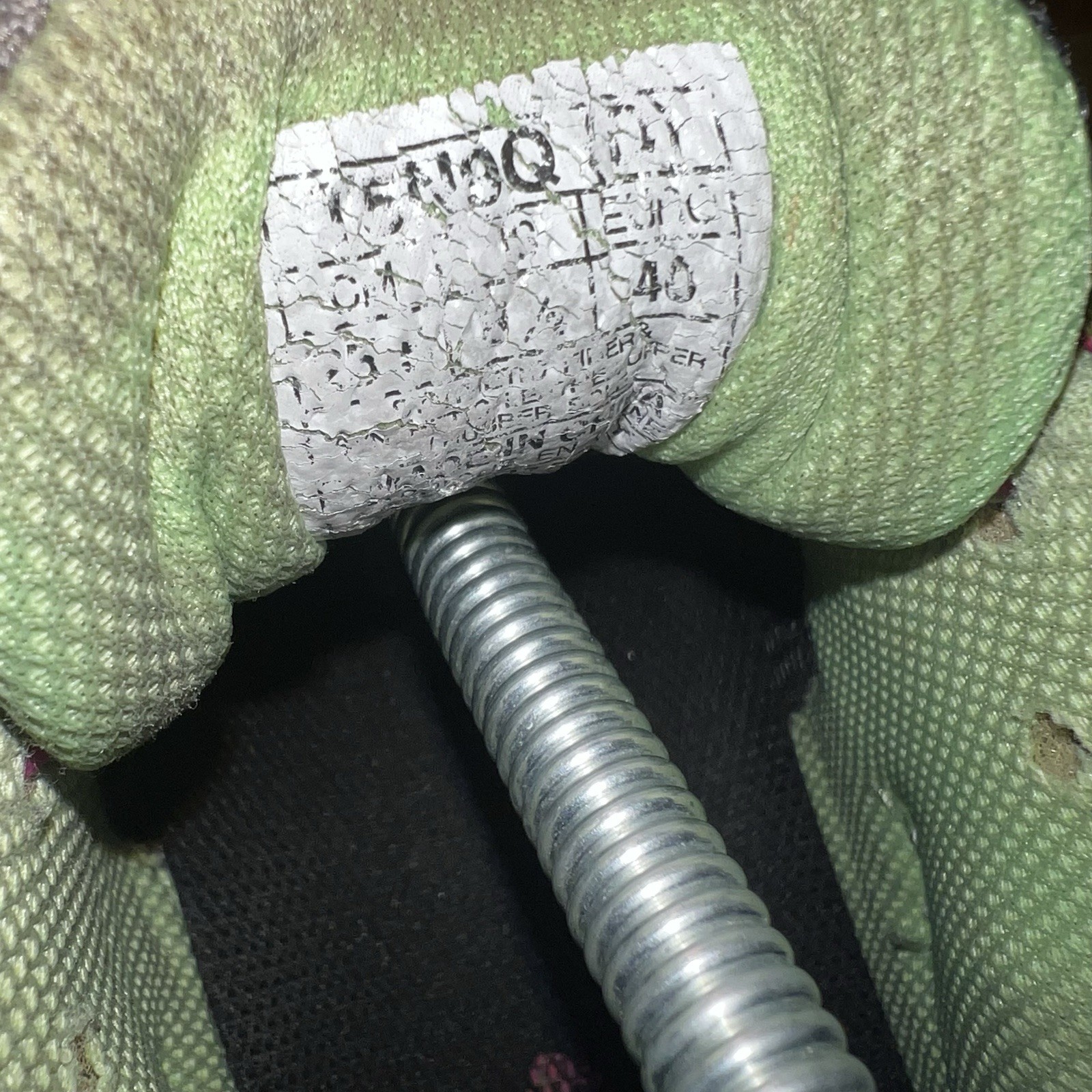 WOMEN’S ASICS GEL VENTURE 5 GRAY PINK LIME SHOES SNEAKERS SIZE 7 thumbnail 7