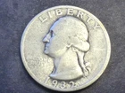 1932-S  WASHINGTON QUARTER  VG