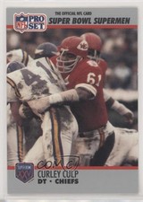 1990 Pro Set Super Bowl XXV Silver Anniversary Box Set Curley Culp #82 HOF te2