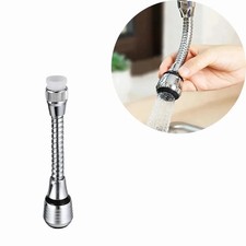 Stainless Steel Kitchen Faucet Sprinkler Head 360 Rotating Extendable Sprayer