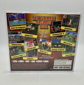 Sega Smashpack Volume 1 Sega Dreamcast 2001 Authentic Not For Resale Variant DC