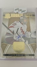 2023-24 Upper Deck The Cup Update Pyotr Kochetkov Gold Foil Autographs /50 (AU)