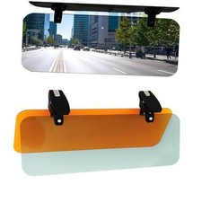 Car Sun Visor Extender - Premium 2-in-1 Polarized UV400 Anti-Glare, Day 