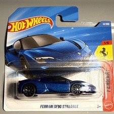 Hot Wheels Ferrari SF90 Stradale Blue