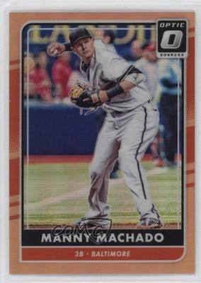 2016 Panini Donruss Optic Orange 172/199 Manny Machado #142 0e2x