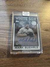 2021 Topps Clearly Authentic Autographs - 1986 Topps Baseball Mark Buehrle 