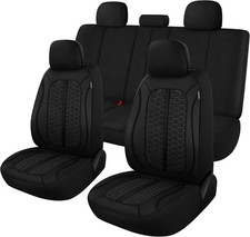 Juego completo de fundas de asiento de coche premium transpirables