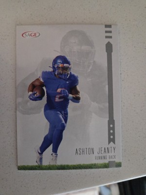 ASHTON JEANTY 2025 Sage Low Series Silver Rookie RC #55 Boise State Broncos