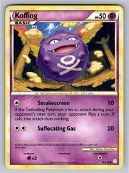 Koffing 70/123 HeartGold & SoulSilver Common