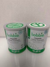 NEW set of 2 Bobbie Organic Infant Formula 14.1oz Each USE BY MARCH 1 2027